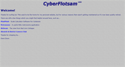 Desktop Screenshot of cyberflotsam.com